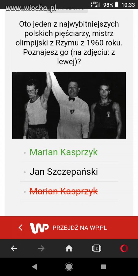 Quiz na wp.pl