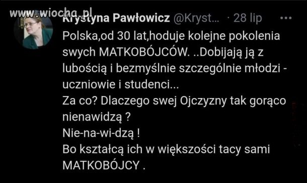 Matkobójczyni ?