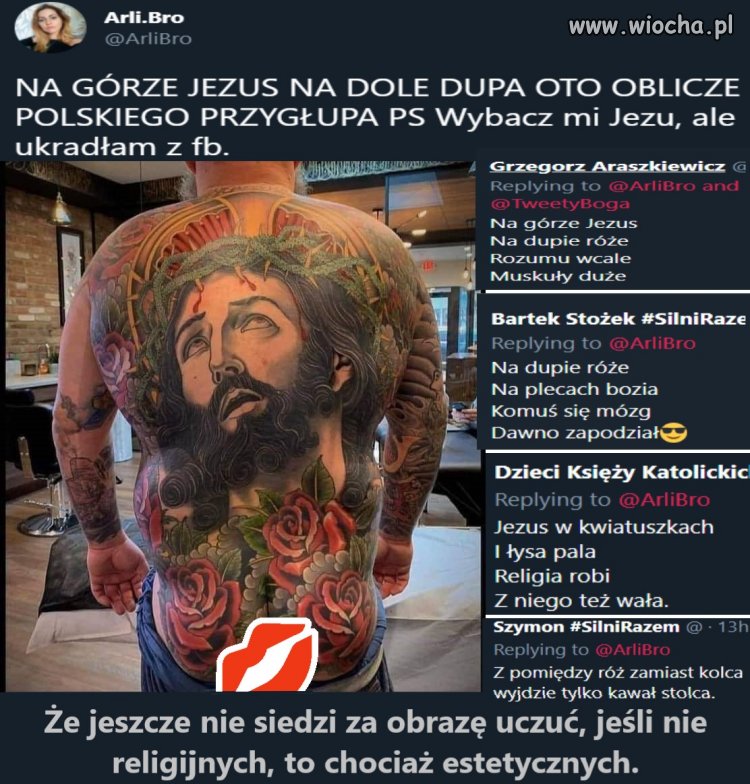 TO uczuć ''religijnych'' nie obraża