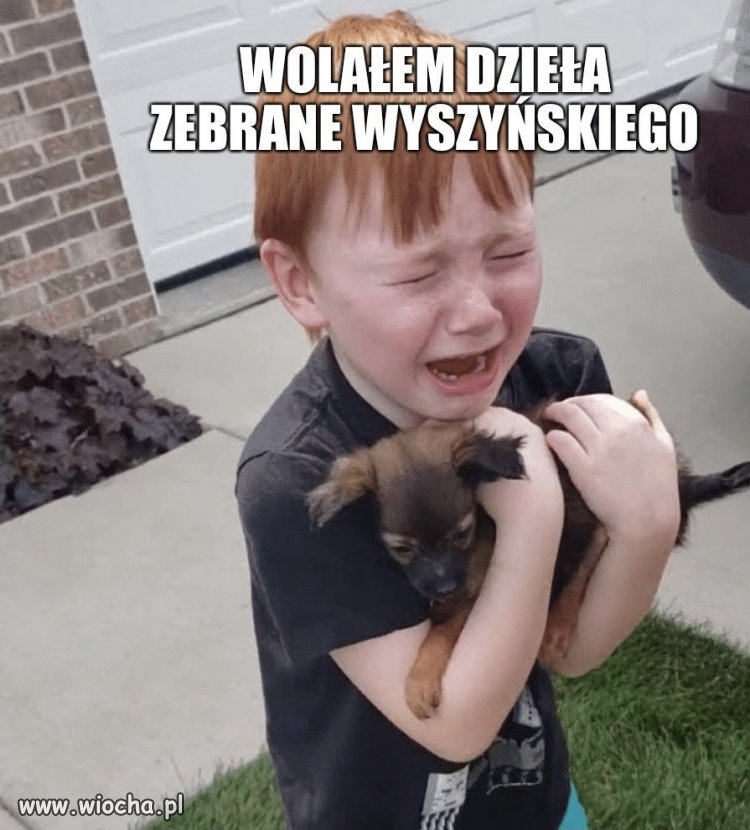 Jak można tak rozczarować dziecko. 
