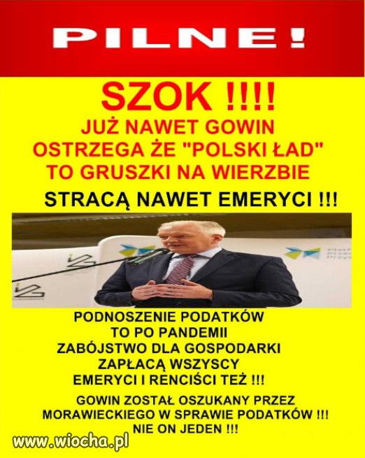 Po Dobrych Zmianach, teraz Nowe Waly PiSu...