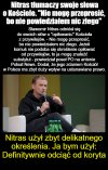 Nitras był zbyt delikatny 