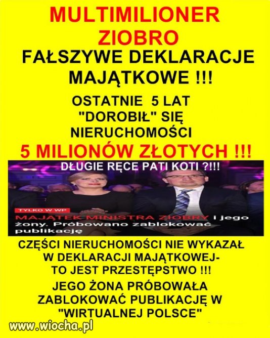 Dramatyczny wzrost milionerow w szeregach PiSu!