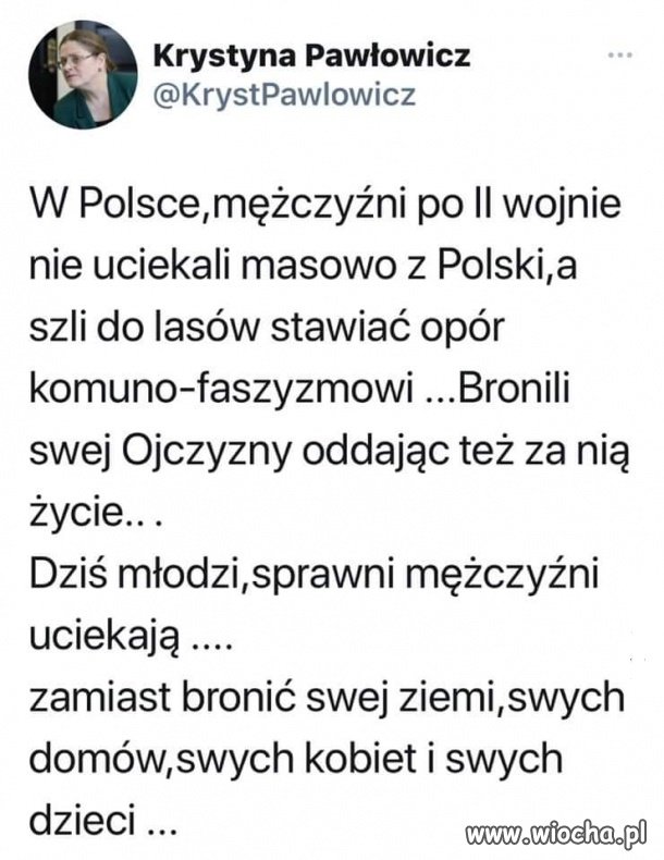 Ciebie niema kto bronić 