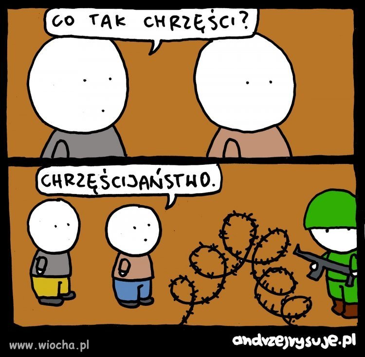 Dziś chrzęst.