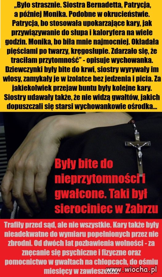 Były bite do nieprzytomności i gwałcone. Taki był sierociniec w Zabrzu