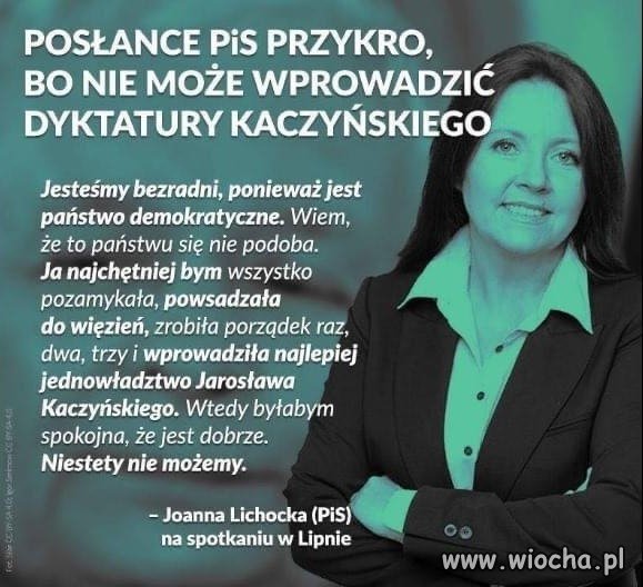 Drogi wyborco a kogo to sam wiesz.
