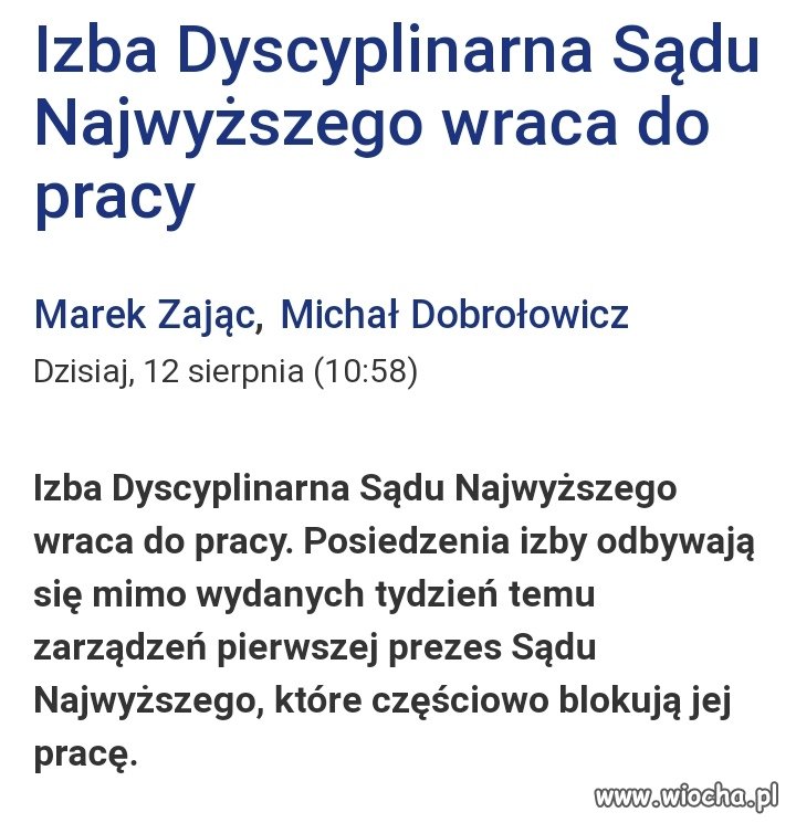Wojna z Unią trwa