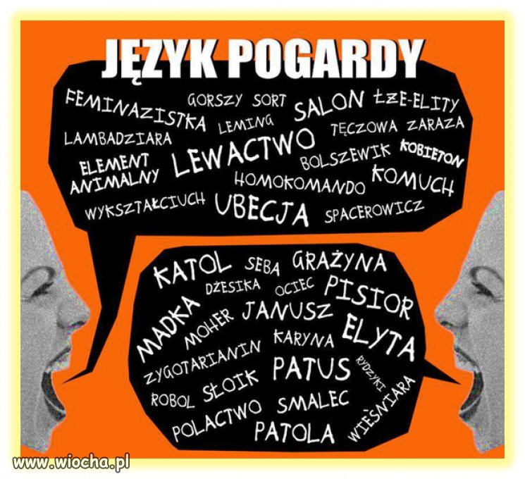 Aby zostać w swoim własnym gronie i kisić się we własnym sosie absurdu i niezrozumienia!