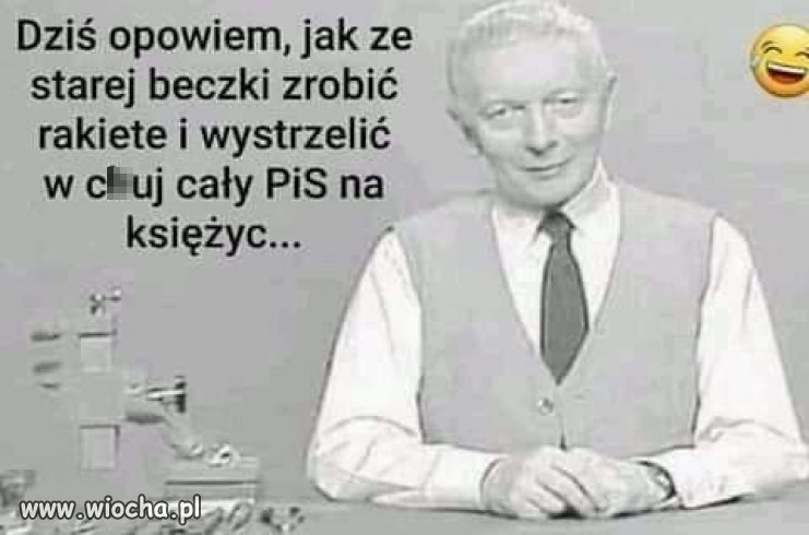 ’’Aby nie tracić zbytnio czasu, mam już tutaj taką beczkę, którą przygotowałem nieco wcześniej...’’