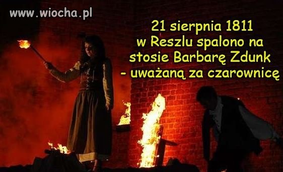 W starej księdze napisano a z ambony przeczytano :