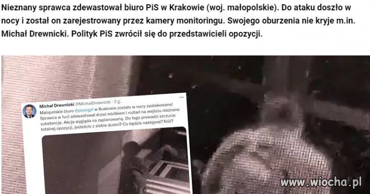 Wszystkiemu winna oczywiście opozycja
