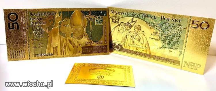 Złoty a...skromny