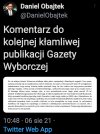 Oni faktycznie myślą , że wszyscy są tak tępi jak ich elektorat.