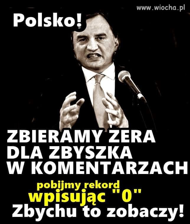Zera dla zera ...