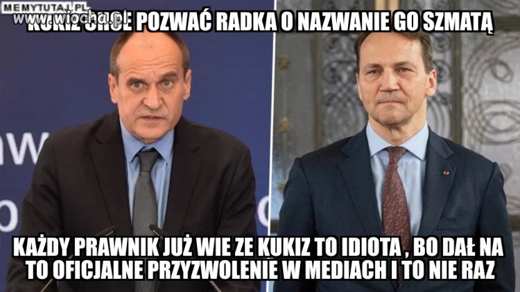 Nje mogę się diczekać! To będzie piękny proces z..