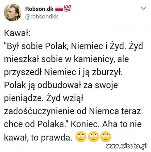 To nie kawał to ...