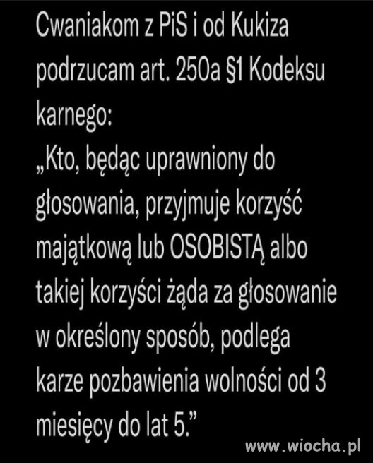 Jak to jest teraz z tym Prawem i Sprawiedliwoscia?