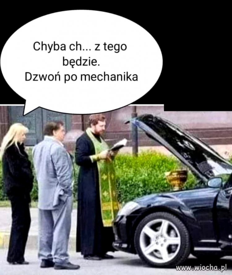 Czy do wymiany oleju potrzebne jest zaklęcie?