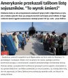 Bidon sprzedał talibom swoich współpracowników