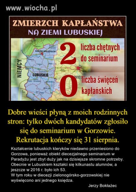 Lubuskie strefą wolną od ideologii JCHR!