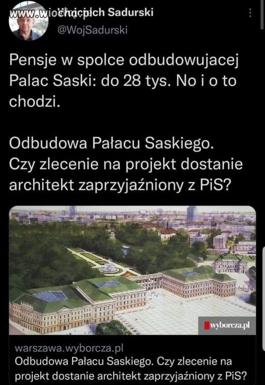 I po to właśnie pisowi jest ta odbudowa