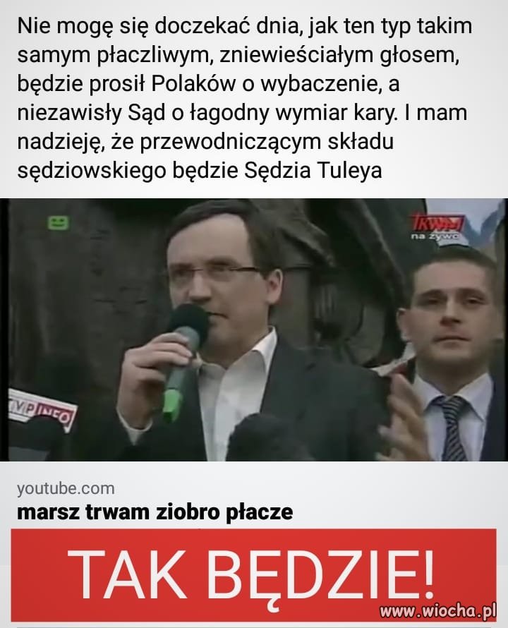Piszczał tak, jakby miał jaja w imadle 