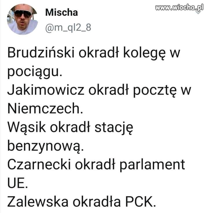 Za kradzieże jest paragraf i więzienie, dla pisu to są cenne, 