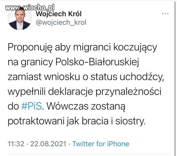 Albo uchodźcy to rozumni ludzie