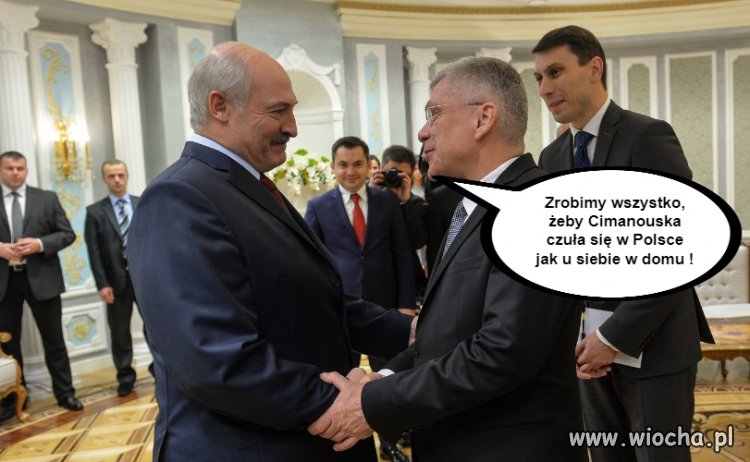 Jestem spokojny o to że zaopiekujecie się 