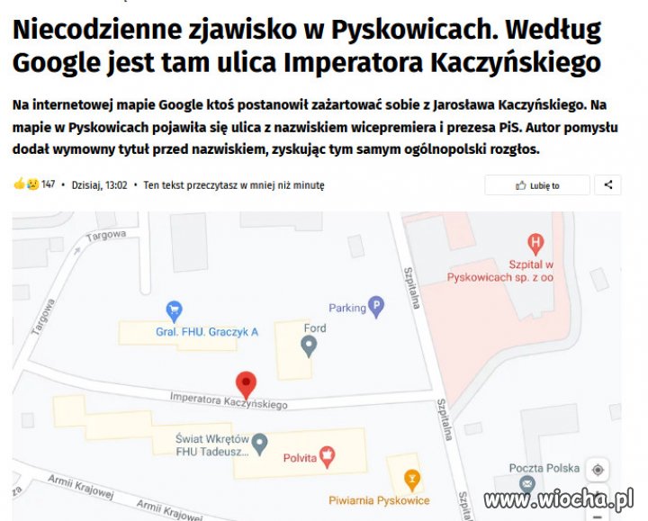 Imperator Kaczynski z Pyskowic...