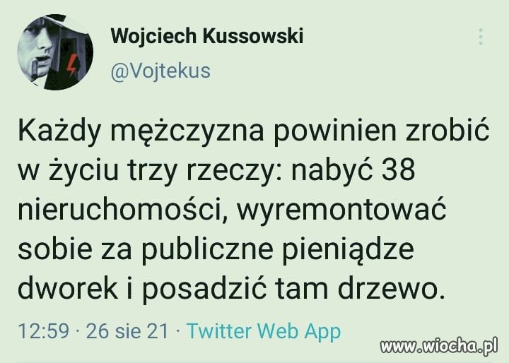 Prawdziwy mężczyzna powinien ...