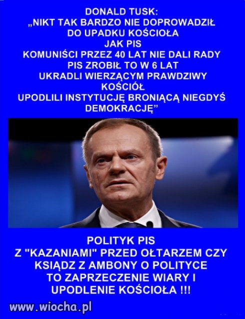 Co najpierw upadnie PiS czy sekta kosciola?