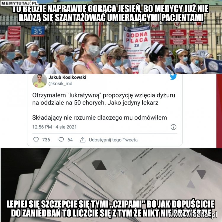 Pis skonsolidował podzielonych medyków