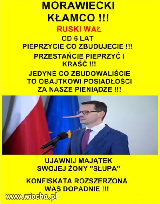 Obiecanki cacanki a głupiemu elektoratowi radość...