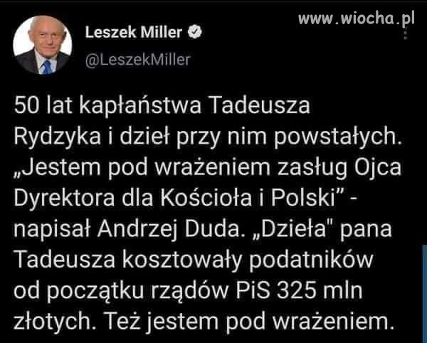 Duda pod wrażeniem 