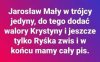 Taki wierszyk ...