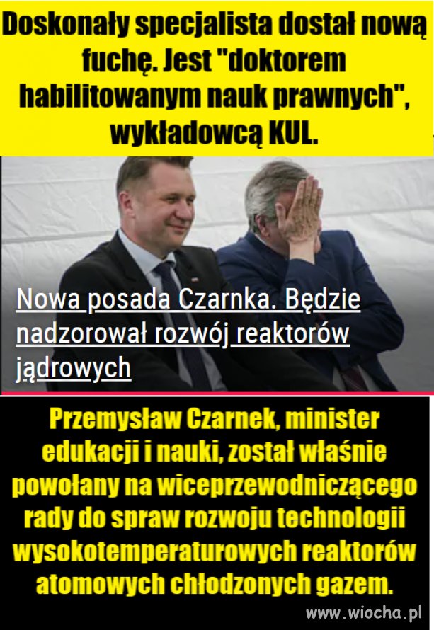 Nowa posada Czarnka   