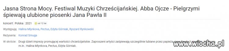 Był taki zespół Abba ale ojcze ?