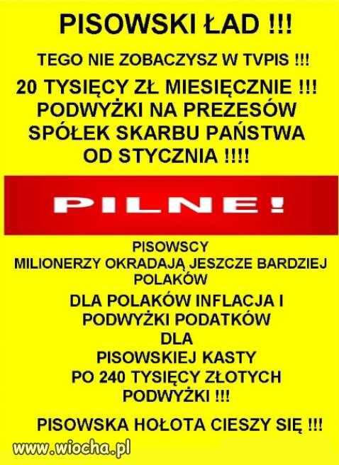 Nowy PiSowski WAL...BO IM SIE NALEZY.