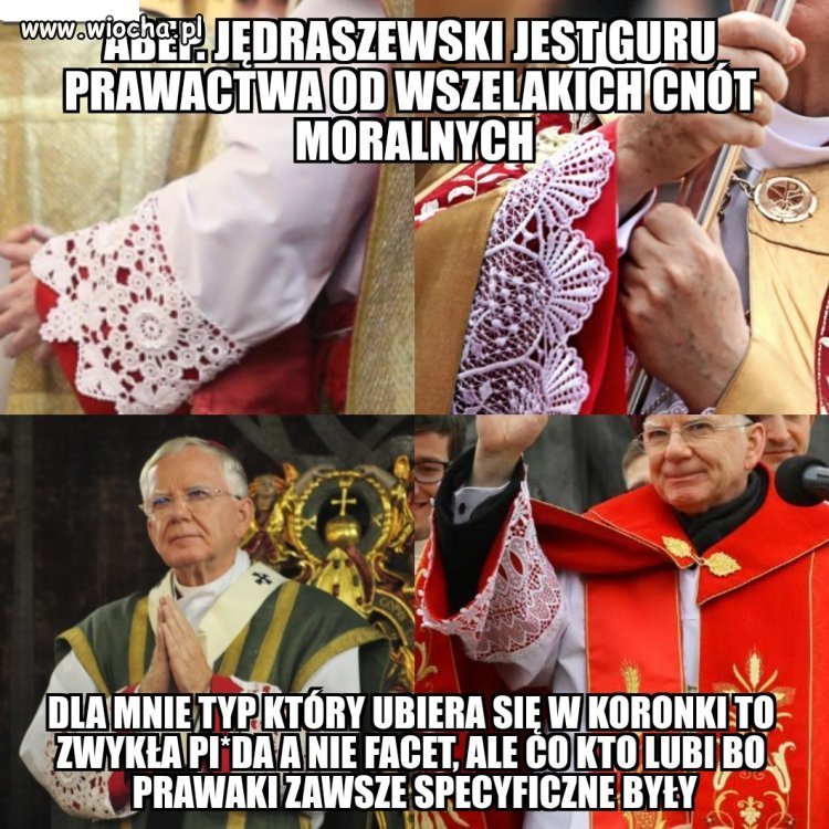 Takie tam o męskiej modzie kościelnej