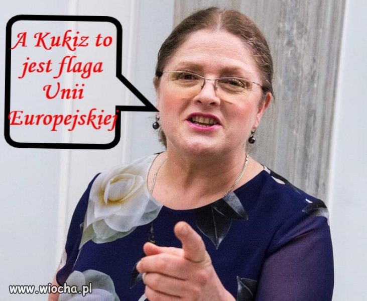 A Kukiz to jest flaga Unii Europejskiej.