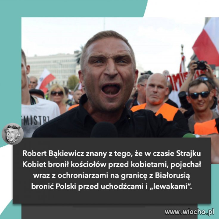 Teraz broni granicy, a jego broni ochrona 
