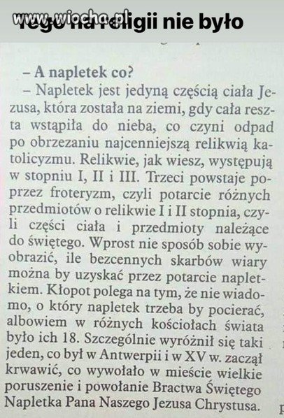 Tak to tylko tutaj zostawię.