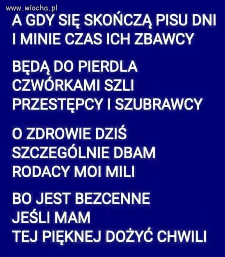 Myślałem, że to już 