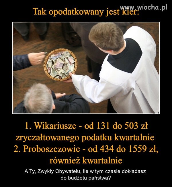 Dość już utrzymywania tych pasożytów ...