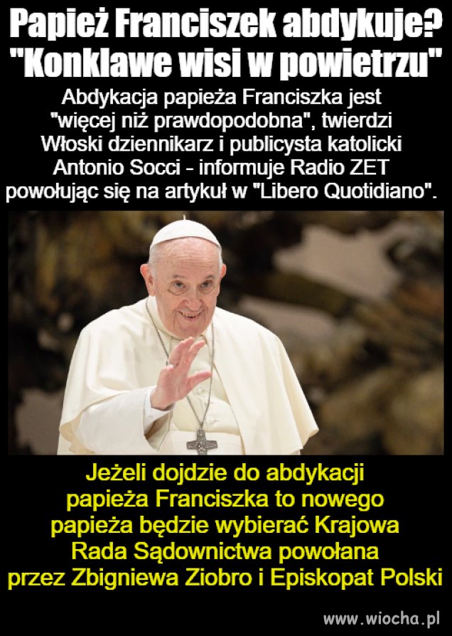 Nowym Papieżem będzie Rydzyk 