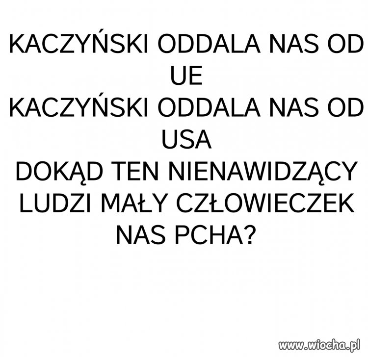 No właśnie? Jednych kupił 500plusem