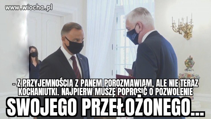 Nie dostałem pozwolenia od szefa 