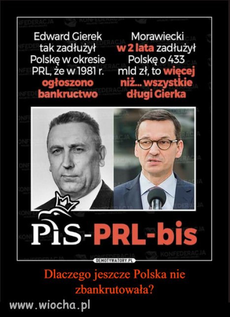 PiS to PRL bis...starych komuchow, teraz katoli!